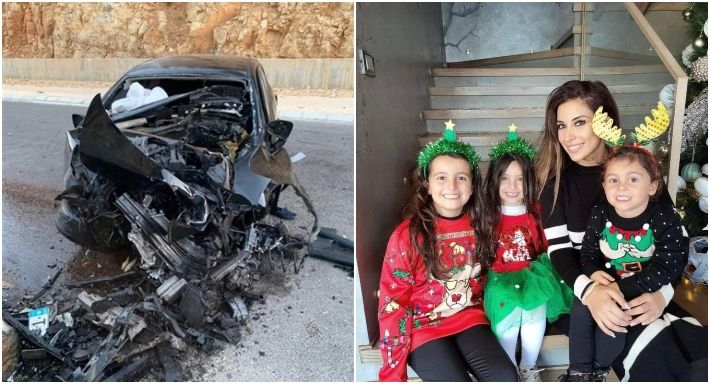 بالصور – من هي زينة المرعبي التي توفيت مع جورج الراسي في الحادث