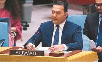 الكويت أمام مجلس الأمن: نحيي صمود الشعب الفلسطيني وندعم نضاله ضد الاحتلال