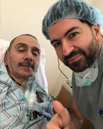 شاهد .. من المستشفى .. صورة لـ زياد الرحباني قبيل رحيله