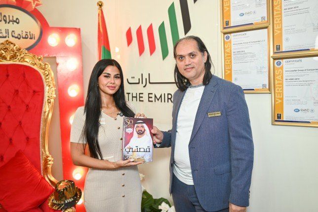 شاهد .. تقديرًا لمسيرتها الفنية.. الإمارات تمنح الفنانة المصرية منة عرفة الإقامة الذهبية
