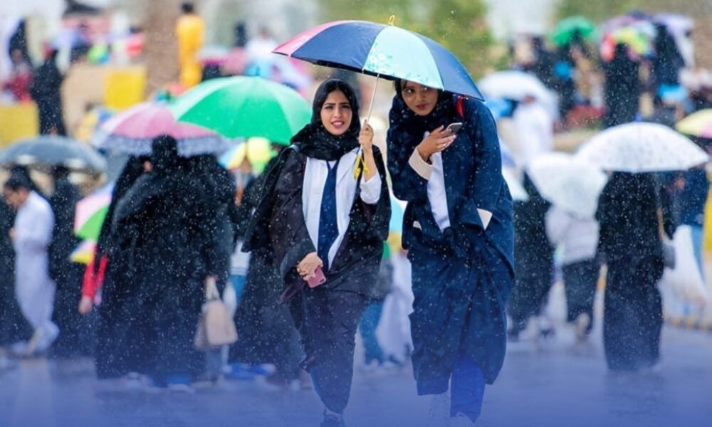 تسجيل أعلى كمية الأمطار في أبها خلال إبريل بـ 73 ملم