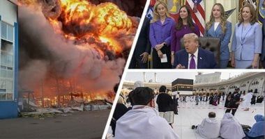 العالم هذا المساء.. السعودية تعلن جاهزيتها ليوم التروية واكتمال استعدادات تصعيد الحجاج لمشعر منى.. ترامب: الحصار على إيران قائم حتى التوصل لاتفاق.. أوكرانيا تدعو لانعقاد مجلس الأمن الدولي عقب هجوم روسي على كييف