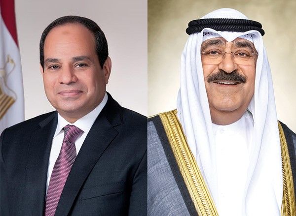 الأمير: علاقات أخوية تربط الكويت ومصر وحرص مشترك على تعزيزها وتطويرها