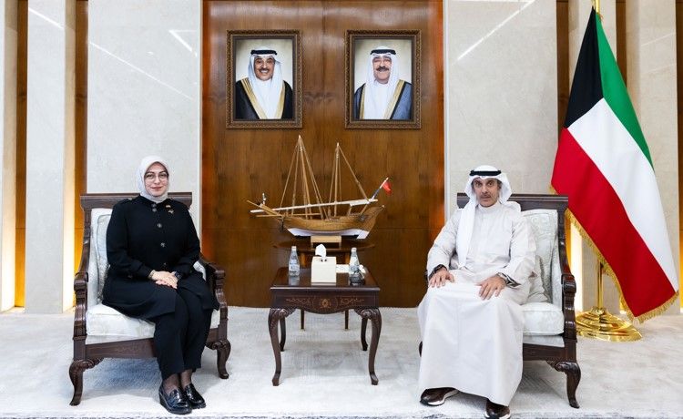 نائب وزير الخارجية استقبل السفيرة التركية بمناسبة انتهاء عملها