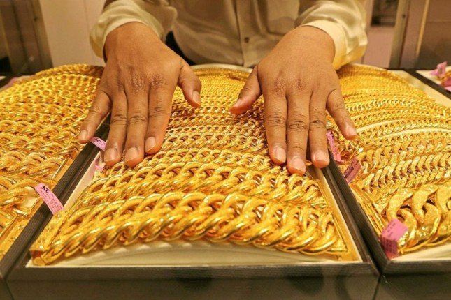 تراجع أسعار الذهب في اليمن.. والأوقية تسجل أكثر من مليون ريال