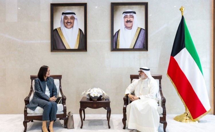 وزير الخارجية يبحث ومسؤولة أممية جهود البحث عن المفقودين الكويتيين واستعادة الممتلكات الكويتية