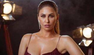 شاهد .. بالفيديو- مي سليم تشوق المتابعين لمسلسل "دنيا تانية"