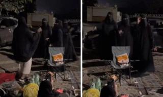 تسريب فيديو رقص لفتيات منقبات في الصحراء بطريقة جريئة يهز السعودية!.. شاهد