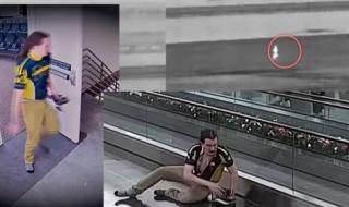 بالفيديو.. كاميرا مراقبة ترصد اللحظات الأخيرة والمؤلمة لرجل يطارد طائرة متحركة في مدرج المطار