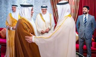 ولي عهد البحرين استقبل جراح الجابر ووزراء خارجية دول «التعاون»
