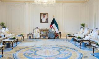 ولي العهد استقبل وزير الخارجية ورئيس البعثة الديبلوماسية الجديد لدى النمسا