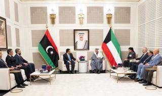 ممثل صاحب السمو سمو ولي العهد يستقبل رئيس المجلس الرئاسي الليبي