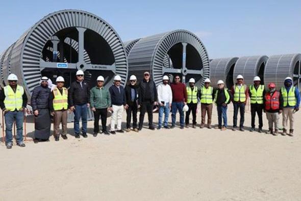 الصندوق الكويتي للتنمية زار مشروع محطة الوفرة التابع لمنظومة الربط الخليجي