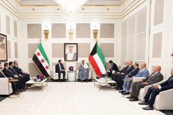 ممثل صاحب السمو سمو ولي العهد بحث مع الرئيس السوري العلاقات الثنائية الأخوية
